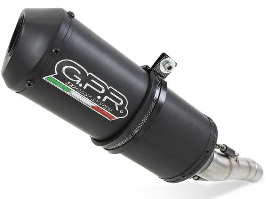 GPR Kawasaki Z750/R (07/14) Slip-on Exhaust "Ghisa" (EU homologated)