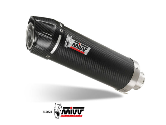 MIVV KT.009 KTM 125 / 200 DUKE ( 2011 / 16 ) Full System Exhaust "GP" ( carbon + cap; approved) – Accessories in the 2WheelsHero Motorcycle Aftermarket Accessories and Parts Online Shop