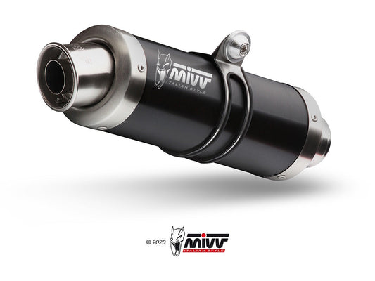 MIVV H.039 HONDA CBR 1000 RR ( 2008 - 13 ) Slip On Exhaust "GP" (black; not approved) – Accessories in the 2WheelsHero Motorcycle Aftermarket Accessories and Parts Online Shop