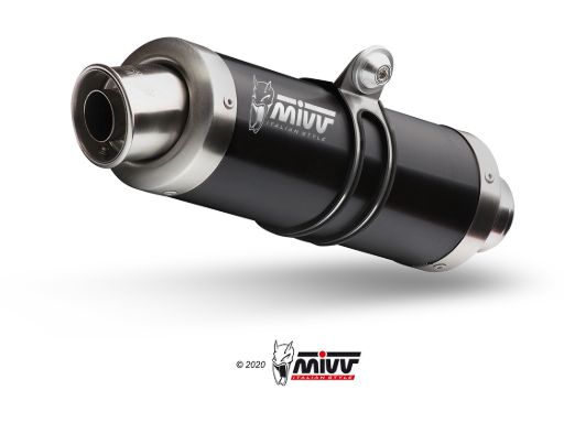 MIVV Y.018 YAMAHA T-MAX 500 (2001 - 2007) Full System Exhaust "GP" (Black; not approved) – Accessories in the 2WheelsHero Motorcycle Aftermarket Accessories and Parts Online Shop