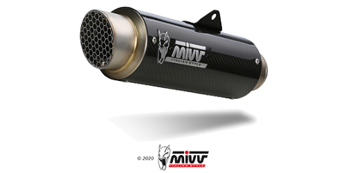 MIVV H.074 HONDA CB 125 R ( 2018 / 20 ) Full System Exhaust "GP PRO" (carbon; approved) – Accessories in the 2WheelsHero Motorcycle Aftermarket Accessories and Parts Online Shop