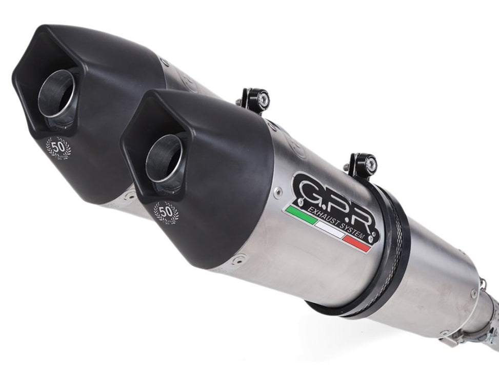 GPR Ducati Monster 900 Dual Slip-on Exhaust "GPE Anniversary Titanium" (EU homologated)