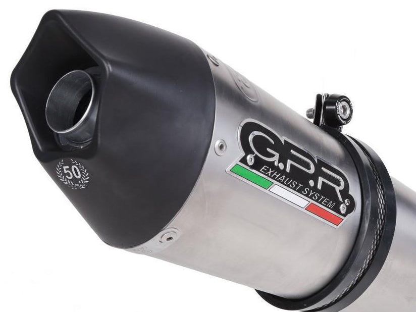GPR Ducati Monster 821 Slip-on Exhaust "GPE Anniversary Titanium" (EU homologated)