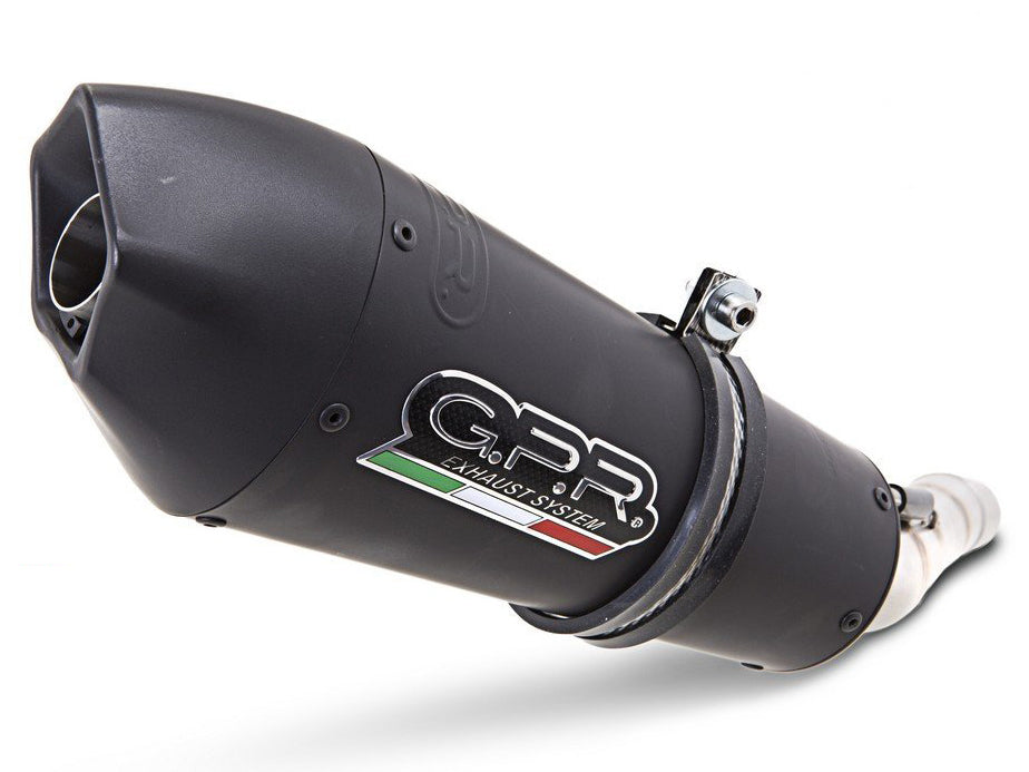 GPR Ducati Monster 1200 Slip-on Exhaust "GPE Anniversary Black Titanium" (EU homologated)