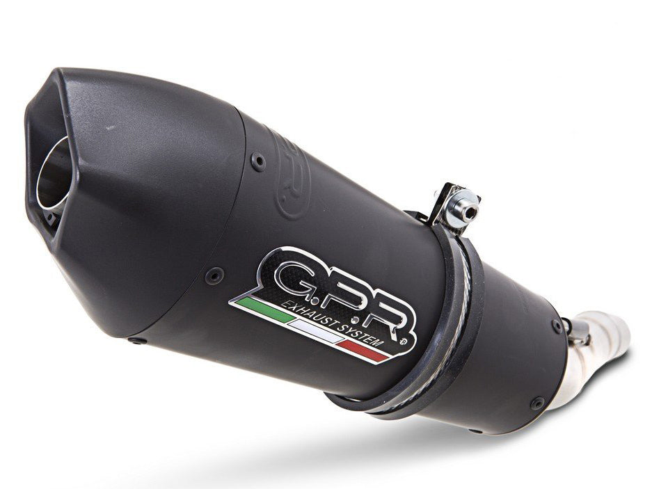 GPR Ducati Monster 821 Slip-on Exhaust "GPE Anniversary Black Titanium" (EU homologated)