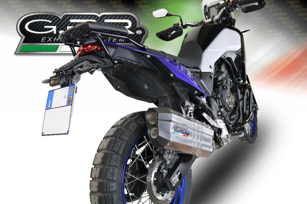 GPR Yamaha Ténéré 700 Slip-on Exhaust "Sonic Inox" (EU homologated)