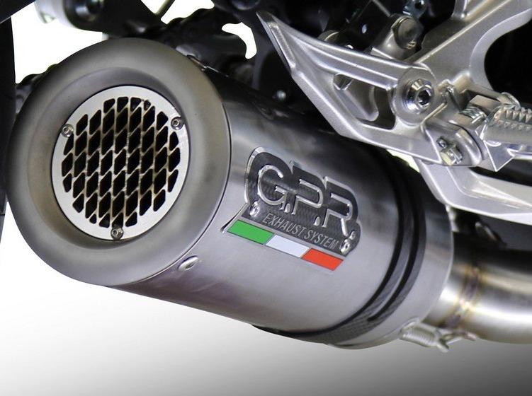GPR Suzuki GSX-R600 (06/07) Slip-on Exhaust "M3 Titanium Natural" (EU homologated)