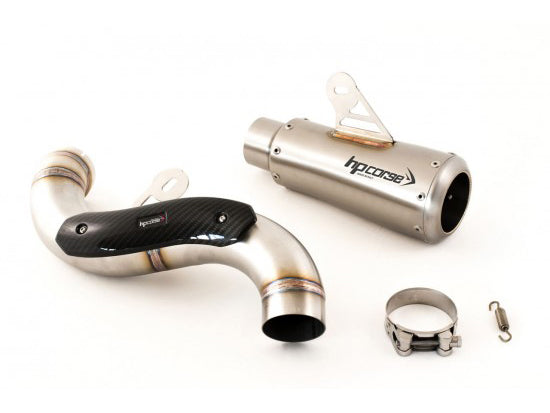 HP CORSE BMW R nineT Slip-on Exhaust "GP-07 Satin Single High" (EU homologated) – Accessories in Factory Racing – Motorcycle Parts & Accessories Online Store