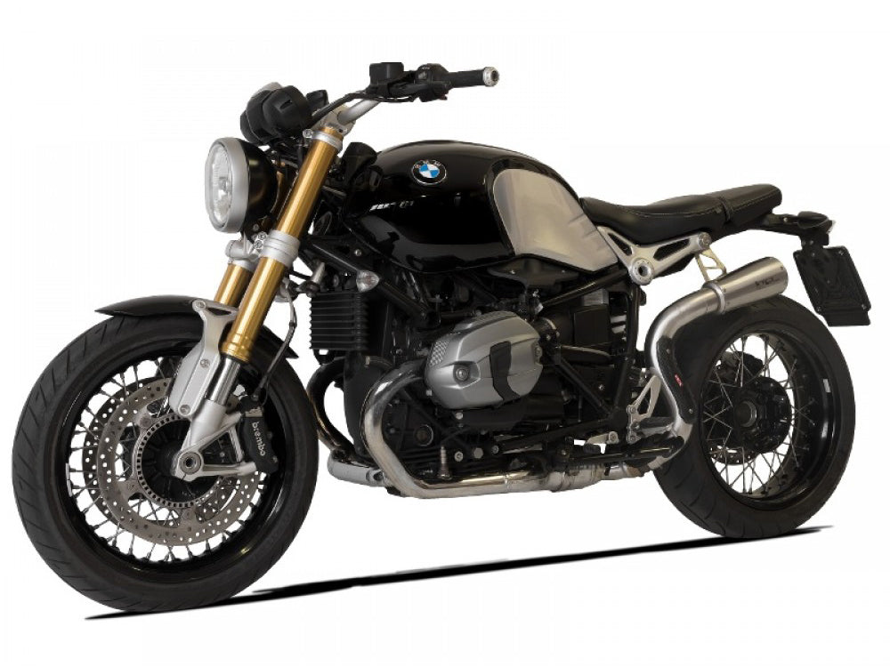 HP CORSE BMW R nineT Slip-on Exhaust "GP-07 Satin Single High" (EU homologated) – Accessories in Factory Racing – Motorcycle Parts & Accessories Online Store