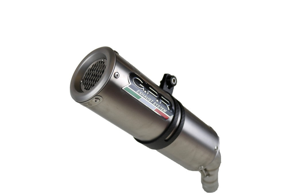 GPR Kawasaki Z125 Slip-on Exhaust "M3 Titanium Natural"