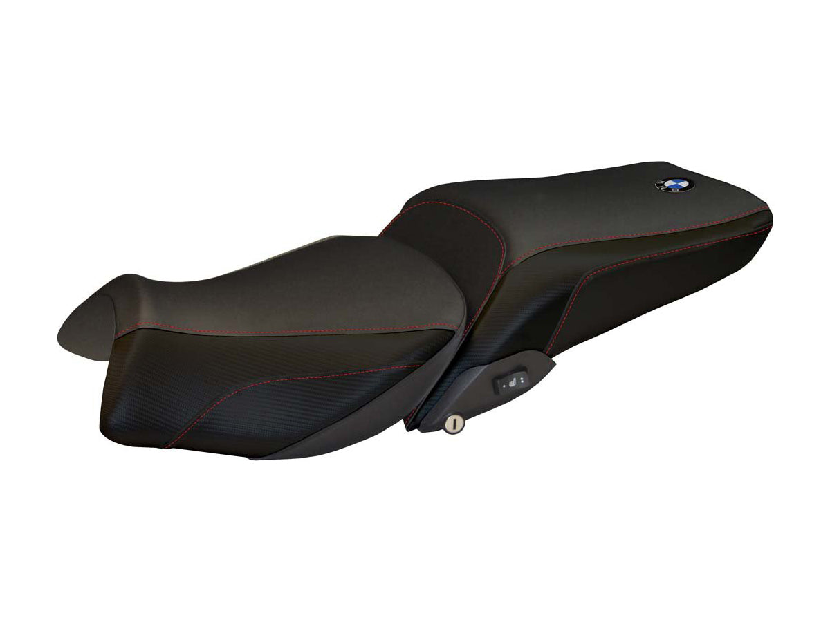 TAPPEZZERIA ITALIA BMW R1200RT (14/18) Seat Cover "Olbia Total Black" – Accessories in Factory Racing – Motorcycle Parts & Accessories Online Store
