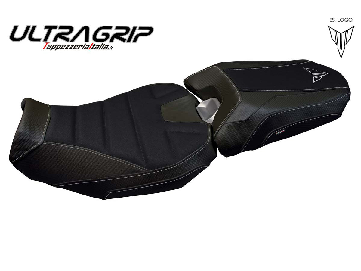 TAPPEZZERIA ITALIA Yamaha Tracer 900 (18/20) Ultragrip Seat Cover "Nairobi Total Black"