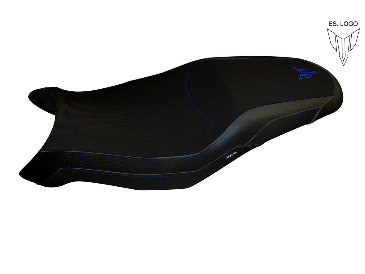 TAPPEZZERIA ITALIA Yamaha Tracer 700 (16/19) Seat Cover "Anais Total Black" – Accessories in Factory Racing – Motorcycle Parts & Accessories Online Store