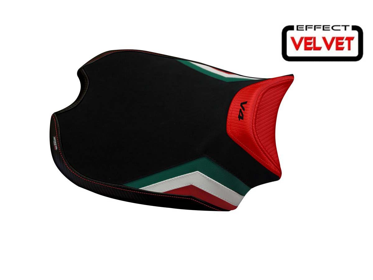 TAPPEZZERIA ITALIA Ducati Panigale V4 Velvet Seat Cover "Wels 1"