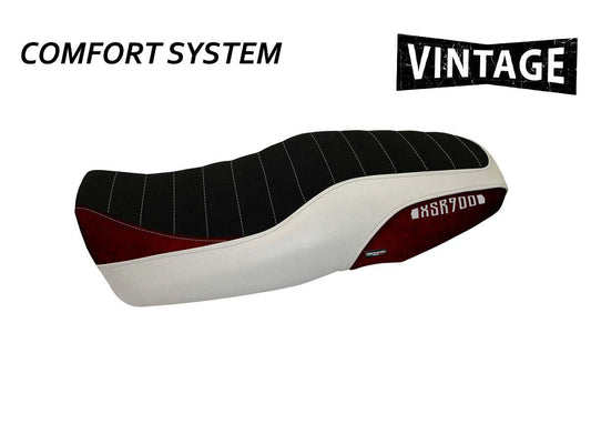 TAPPEZZERIA ITALIA Yamaha XSR900 (16/21) Comfort Seat Cover "Portorico 3 Vintage" – Accessories in Factory Racing – Motorcycle Parts & Accessories Online Store