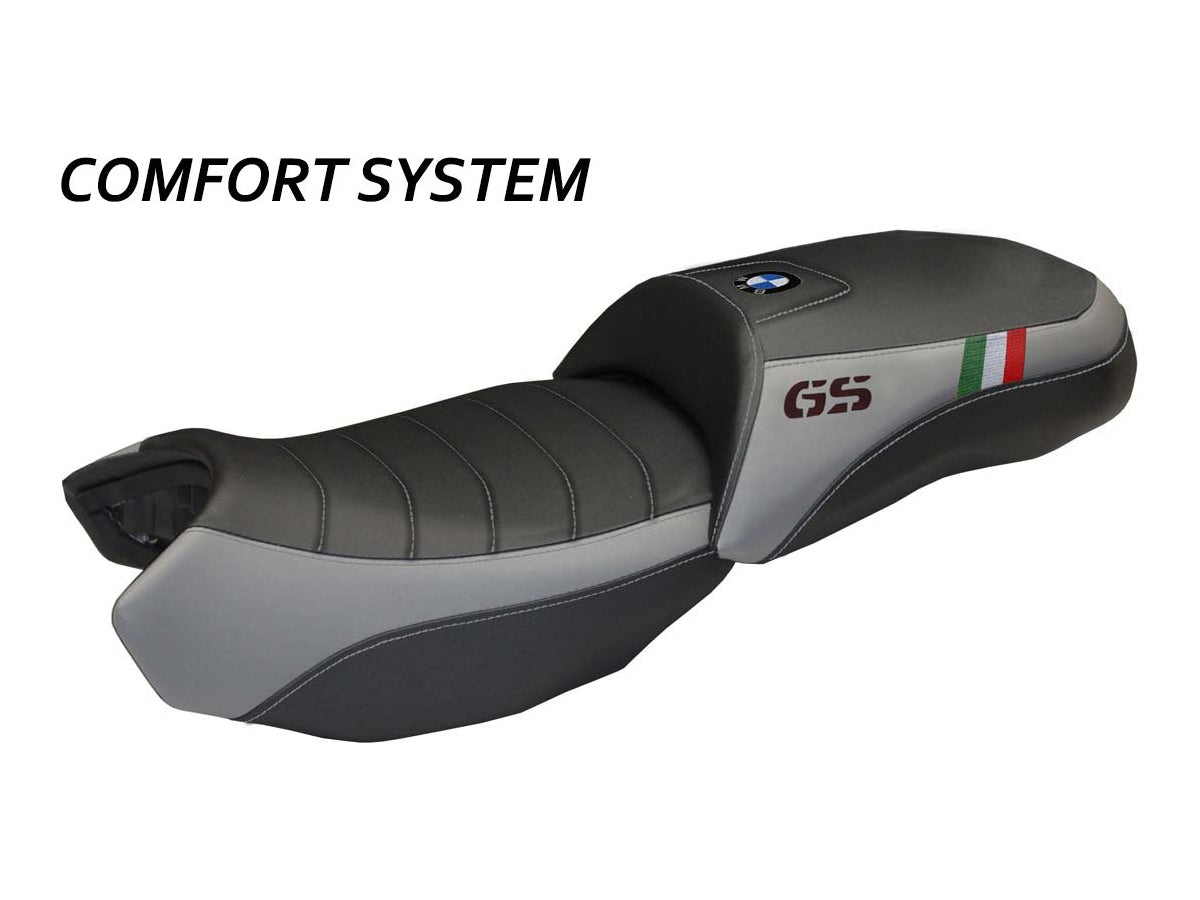 TAPPEZZERIA ITALIA BMW R1200GS (13/18) Comfort Seat Cover "Ortigia Tricolore Comfort System" – Accessories in Factory Racing – Motorcycle Parts & Accessories Online Store