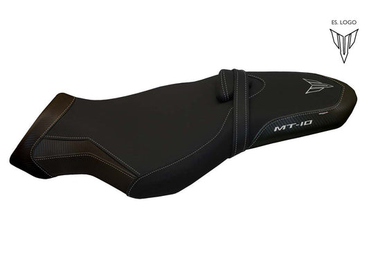 TAPPEZZERIA ITALIA Yamaha MT-10 (2016+) Seat Cover "Oslo Total Black" – Accessories in Factory Racing – Motorcycle Parts & Accessories Online Store