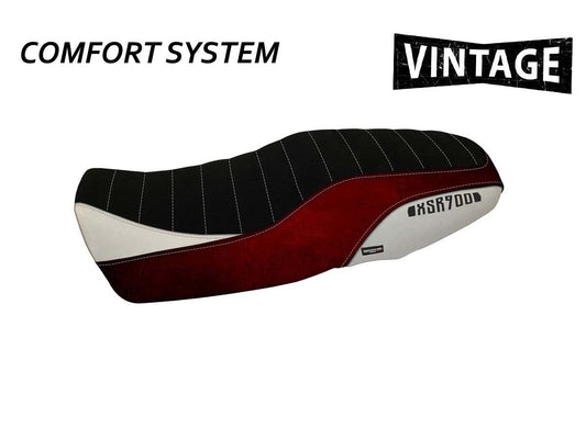 TAPPEZZERIA ITALIA Yamaha XSR900 (16/21) Comfort Seat Cover "Portorico 2 Vintage" – Accessories in Factory Racing – Motorcycle Parts & Accessories Online Store