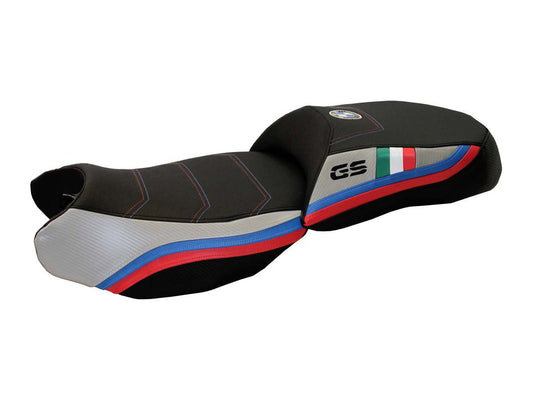 TAPPEZZERIA ITALIA BMW R1200GS (13/18) Seat Cover "Exclusive Tricolore" – Accessories in Factory Racing – Motorcycle Parts & Accessories Online Store