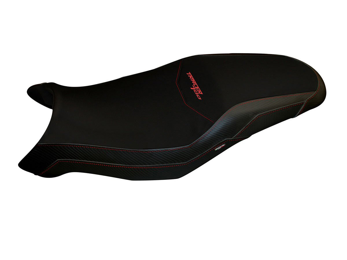 TAPPEZZERIA ITALIA Yamaha Tracer 700 (16/19) Seat Cover "Anais Total Black" – Accessories in Factory Racing – Motorcycle Parts & Accessories Online Store