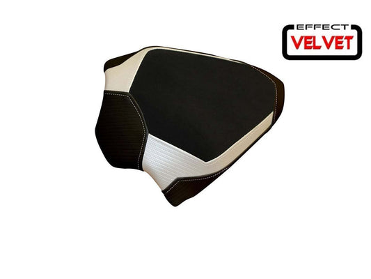 TAPPEZZERIA ITALIA Ducati Panigale V4 (2018+) Velvet Seat Cover "Cancun 1" (passenger)