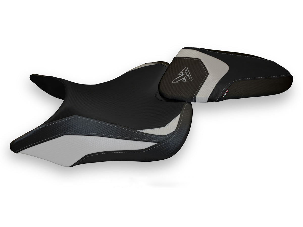 TAPPEZZERIA ITALIA Sitzbankbezug Für Triumph Speed Triple 1200 RR (2022) – Ultragrip Anti-Rutsch, Wasserdicht, Italienische Qualität TAPPEZZERIA ITALIA Sitzbankbezug Für Triumph Speed Triple 1200 RR (2022) – Ultragrip Anti-Rutsch, Wasserdicht, Italienische Qualität