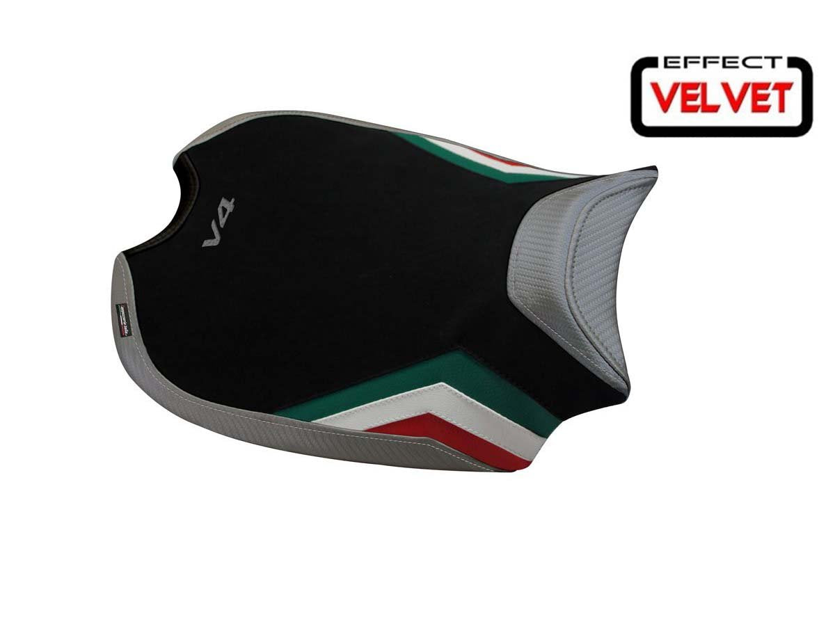 TAPPEZZERIA ITALIA Ducati Panigale V4 Velvet Seat Cover "Wels 2"