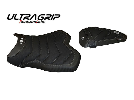 TAPPEZZERIA ITALIA Yamaha YZF-R1 (2015+) Ultragrip Seat Cover "Tolosa Total Black"