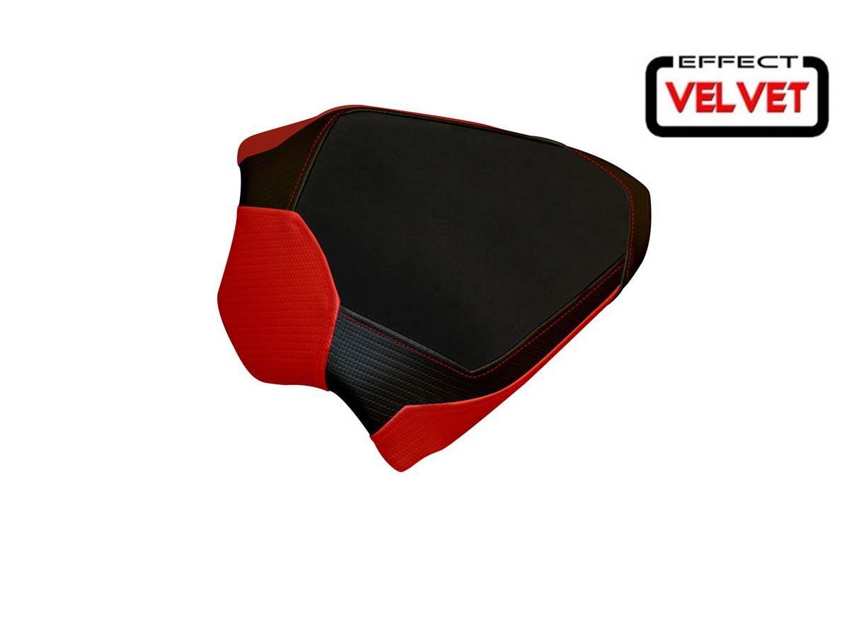 TAPPEZZERIA ITALIA Ducati Panigale V4 (2018+) Velvet Seat Cover "Cancun 2" (passenger)