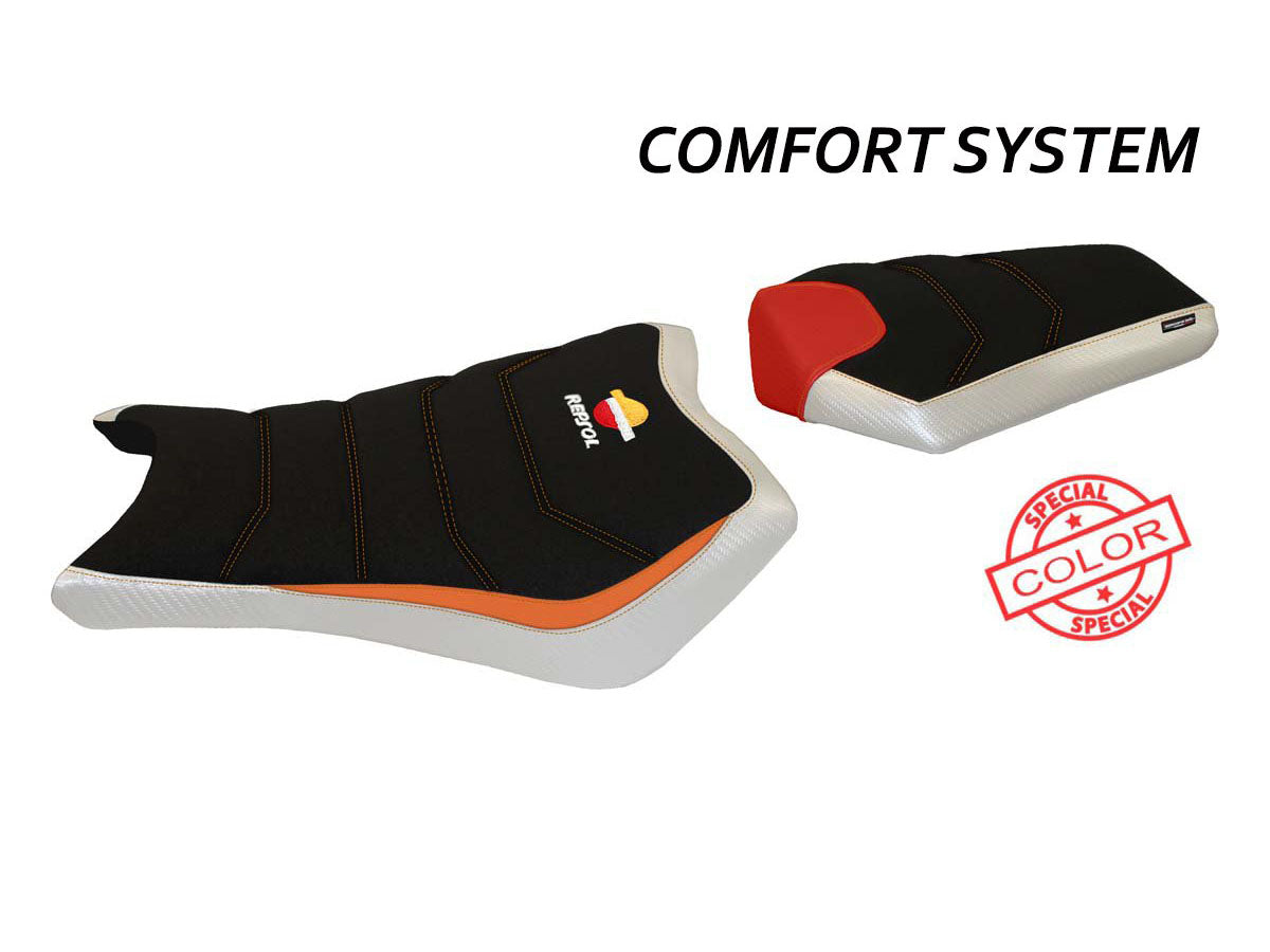 TAPPEZZERIA ITALIA Honda CBR1000RR (08/11) Comfort Seat Cover "Bury Special Color Repsol"