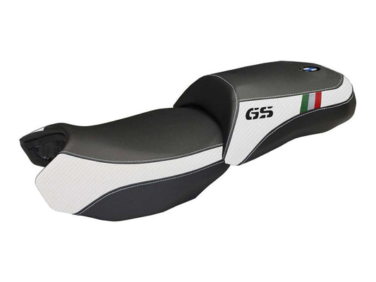 TAPPEZZERIA ITALIA BMW R1200GS (13/18) Seat Cover "Ortigia Tricolore" – Accessories in Factory Racing – Motorcycle Parts & Accessories Online Store