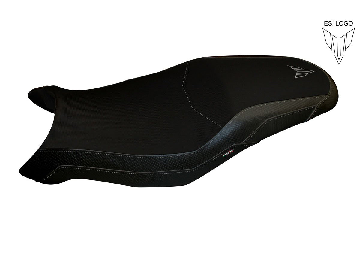TAPPEZZERIA ITALIA Yamaha Tracer 700 (16/19) Seat Cover "Anais Total Black" – Accessories in Factory Racing – Motorcycle Parts & Accessories Online Store