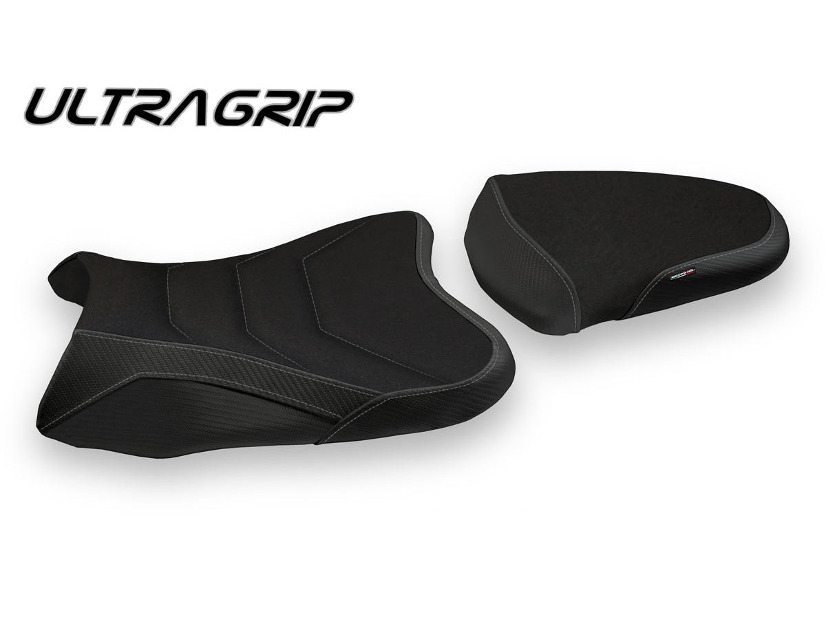 TAPPEZZERIA ITALIA Suzuki GSX-R1000 (07/08) Ultragrip Seat Cover "Ginostra Total Black"