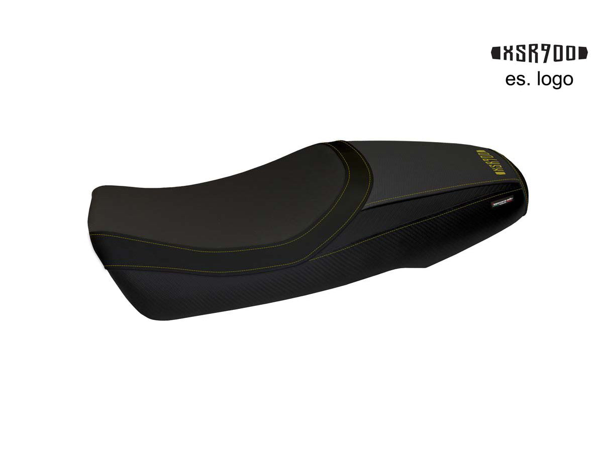 TAPPEZZERIA ITALIA Yamaha XSR900 (16/21) Seat Cover "Miami Total Black" – Accessories in Factory Racing – Motorcycle Parts & Accessories Online Store