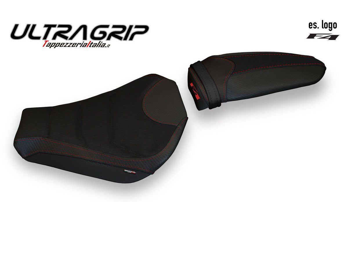 TAPPEZZERIA ITALIA MV Agusta F4 (10/19) Ultragrip Seat Cover "Saturnia Total Black"