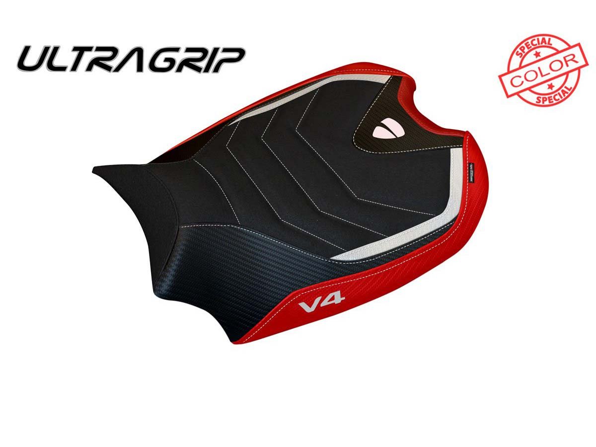 TAPPEZZERIA ITALIA Ducati Panigale V4 (2018+) Ultragrip Seat Cover "Real Special Color"