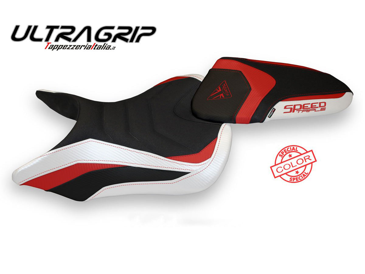 TAPPEZZERIA ITALIA Triumph Speed Triple / S / RS (16/20) Ultragrip Seat Cover "Resia Special Color" – Accessories in Factory Racing – Motorcycle Parts & Accessories Online Store