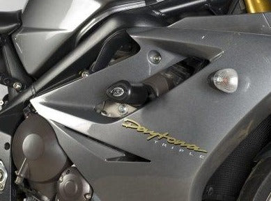 CP0316 - R&G RACING Triumph Daytona 675 / 675R (06/12) Frame Crash Protection Sliders "Aero"