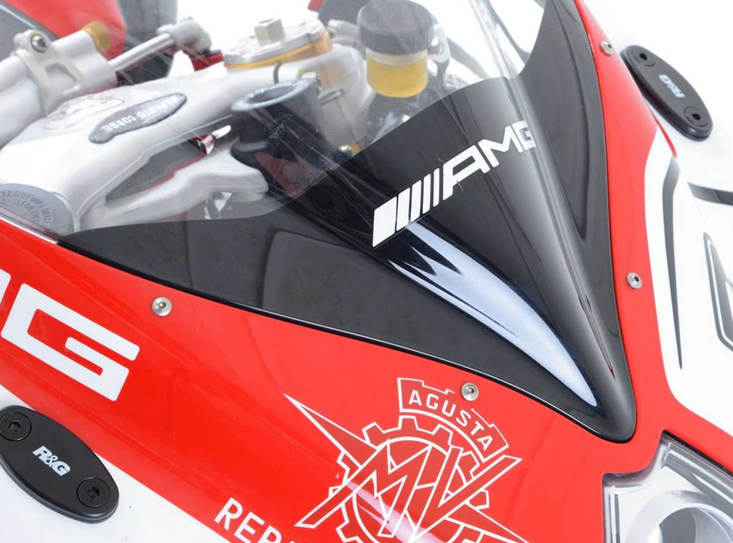 MBP0016 - R&G RACING MV Agusta F3 / F4 Mirror Block-off Plates