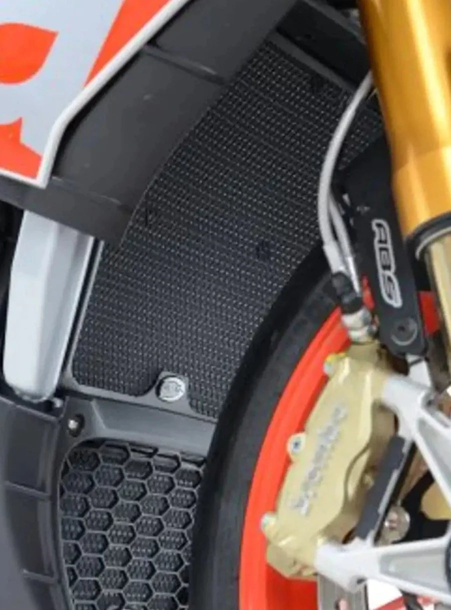 RAD0192 - R&G RACING Aprilia RSV4 / Tuono Radiator Guard – Accessories in the 2WheelsHero Motorcycle Aftermarket Accessories and Parts Online Shop