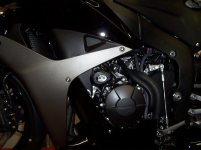CP0199 - R&G RACING Honda CBR600RR (07/08) Frame Crash Protection Sliders "Aero"