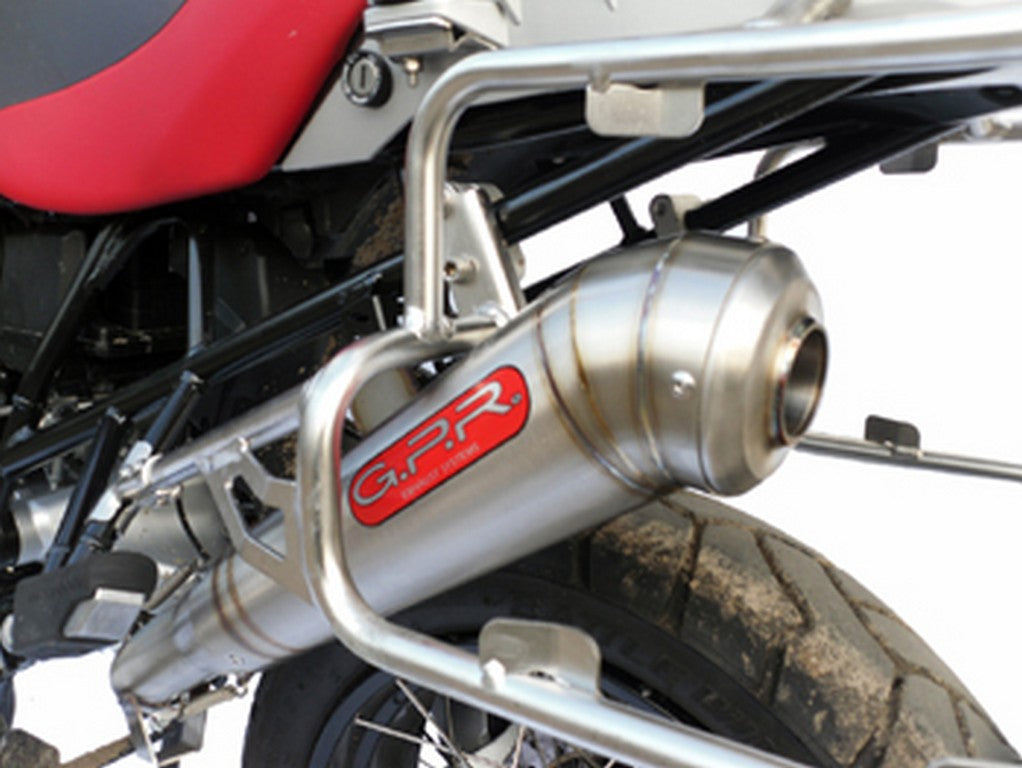 GPR BMW R1200GS (04/09) Slip-on Exhaust "Powercone Evo 4" (EU homologated)