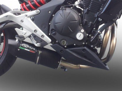 GPR Kawasaki ER-6 (12/16) Full Exhaust System "Furore Nero" (EU homologated)