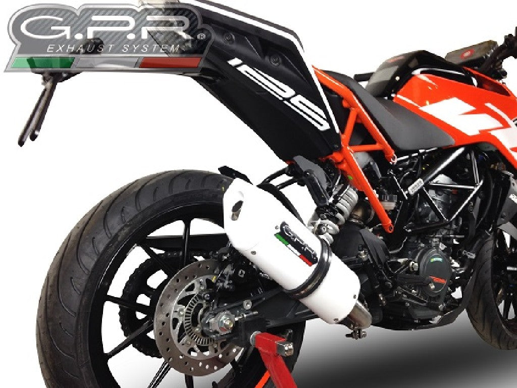 GPR KTM 250 Duke Slip-on Exhaust "Albus Evo 4" (EU homologated)