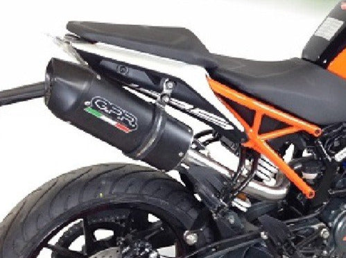 GPR KTM 125 Duke (2017 – ) Slip-on Exhaust "Furore Nero"