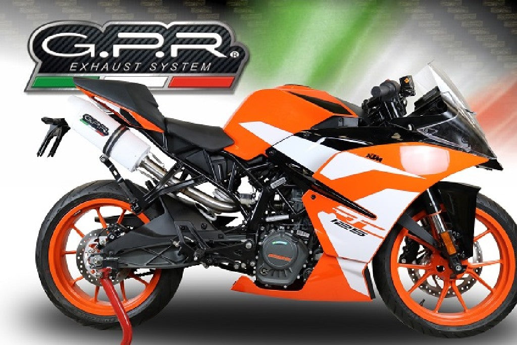 GPR KTM 125 RC (17/21) Slip-on Exhaust "Albus Evo 4" (EU homologated)