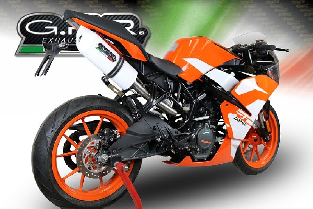 GPR KTM 125 RC (17/21) Slip-on Exhaust "Albus Evo 4" (EU homologated)