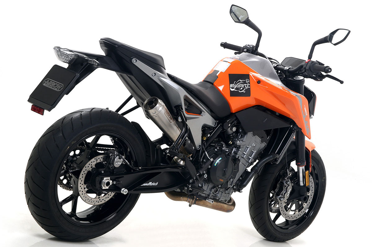 ARROW 71890PR KTM 790 Duke (2018+) Titanium Slip-on Exhaust "Pro Race" – Accessories in the 2WheelsHero Motorcycle Aftermarket Accessories and Parts Online Shop