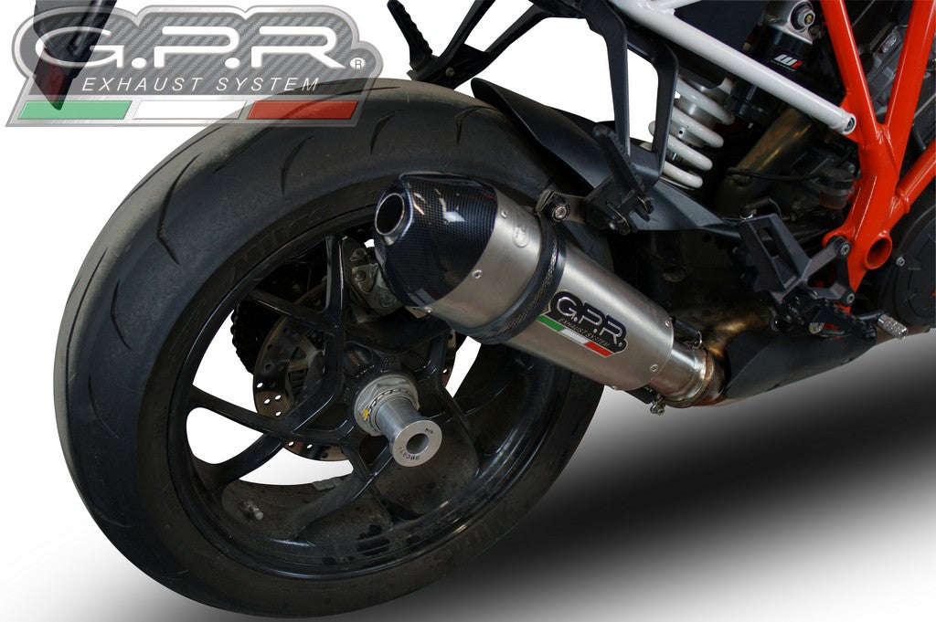 GPR KTM 1290 Super Duke R (14/16) Slip-on Exhaust "GPE Anniversary Titanium" (EU homologated)