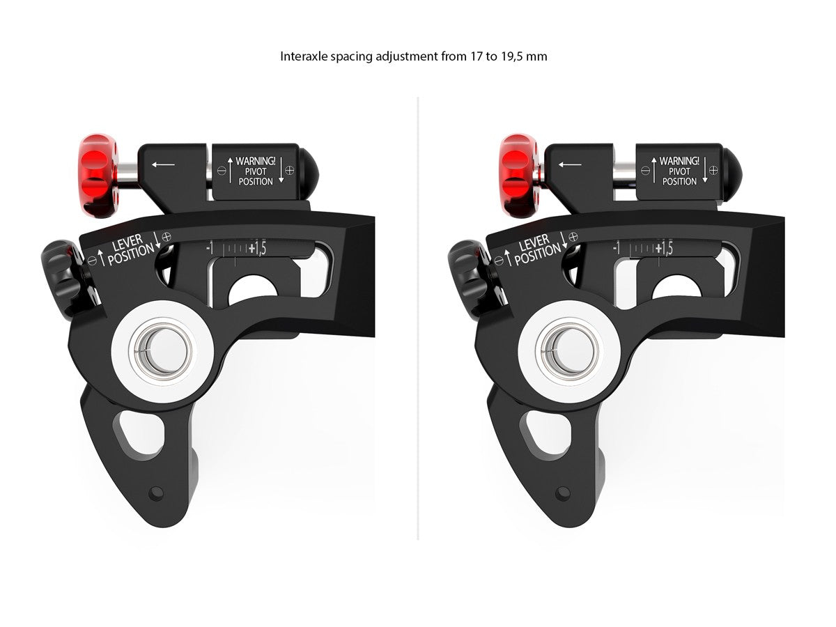 L19 - PERFORMANCE TECHNOLOGY BMW S1000RR / S1000R Handlebar Levers Set "Ultimate" (double adjustable)